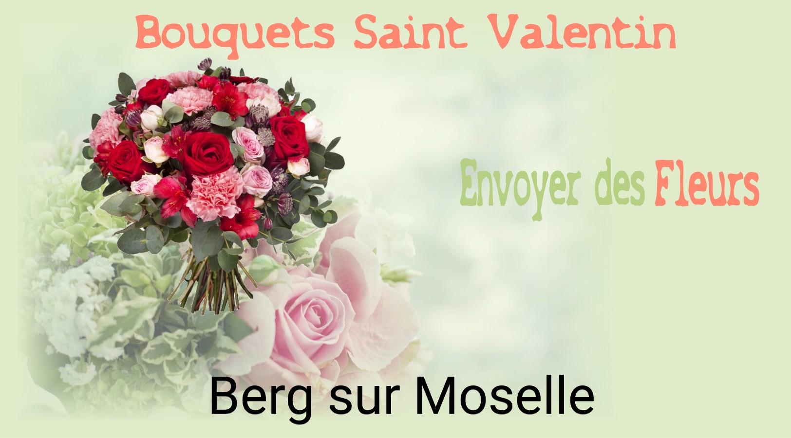 Roses de Saint-Valentin livrées à Berg-sur-Moselle